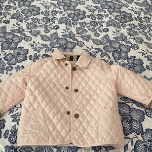 Infant Girls Burberry Coat